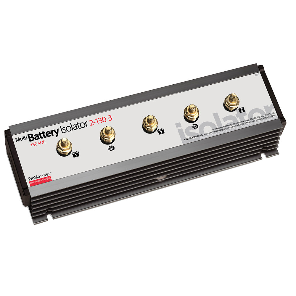ProMariner Battery Isolator - 2 Alternator - 3 Battery - 130 AMP - 12133
