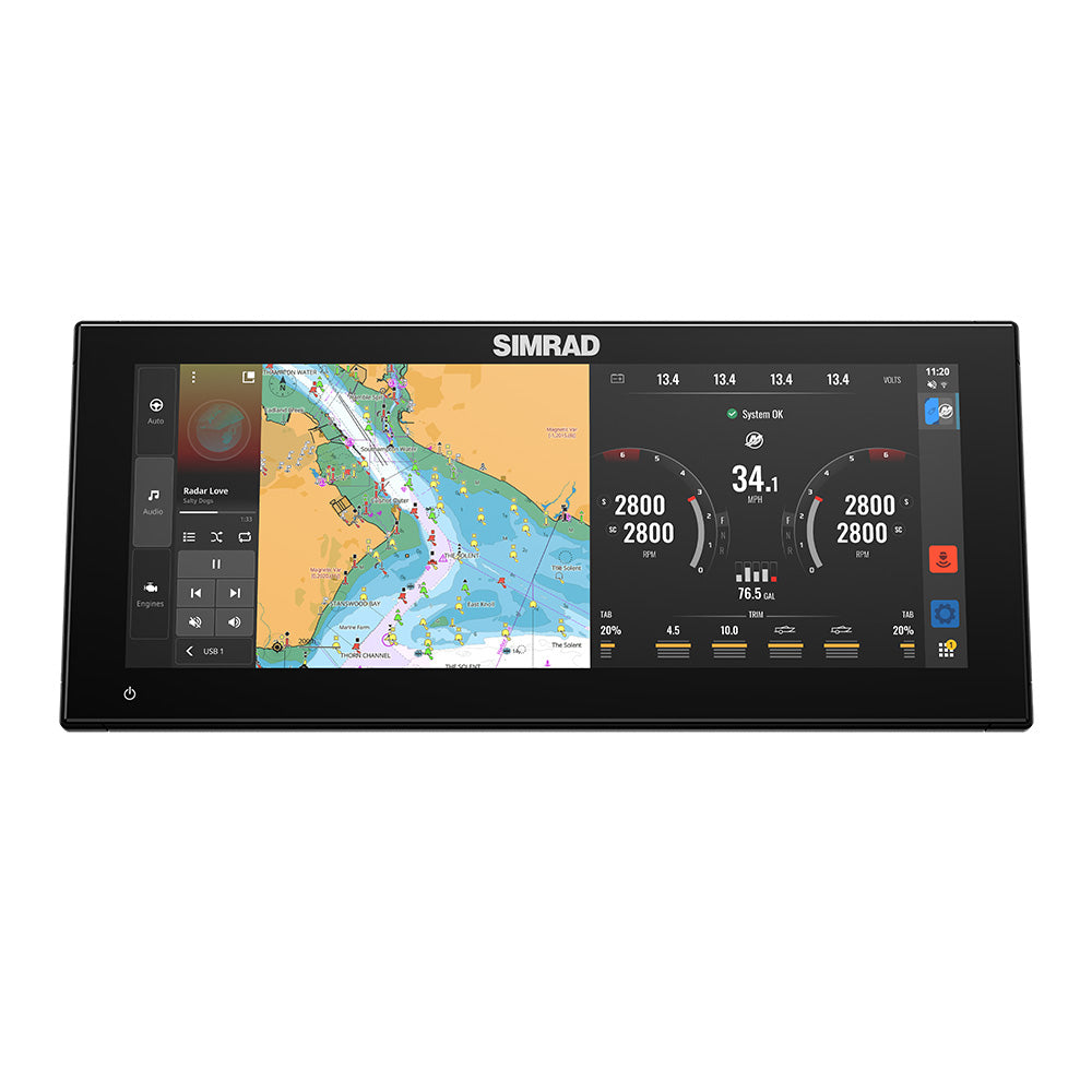 Simrad NSX 3012UW Combo w/Active Imaging™ 3-in-1 Transducer - 000-16216-001