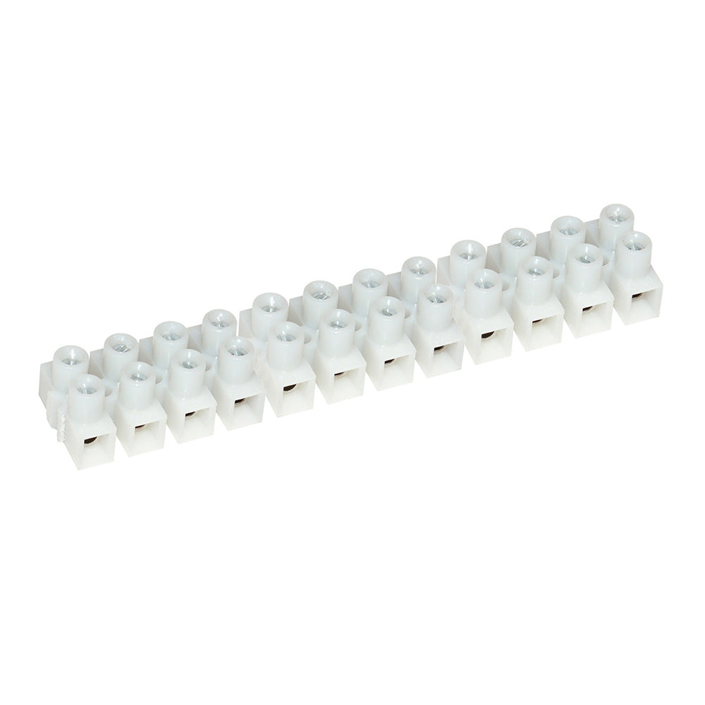 Pacer 15A Euro Style Terminal Block - 12 Gang - 5 Pack - E150-12-5