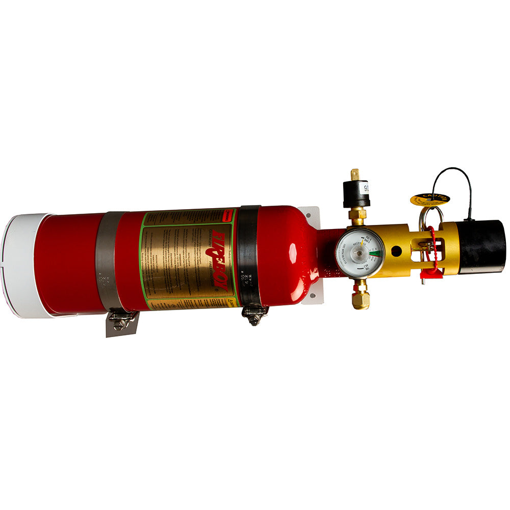 Fireboy-Xintex MU Series Horizontal Clean Agent Fire Extinguisher - 225 Cubic Feet - MU0225NVC-F
