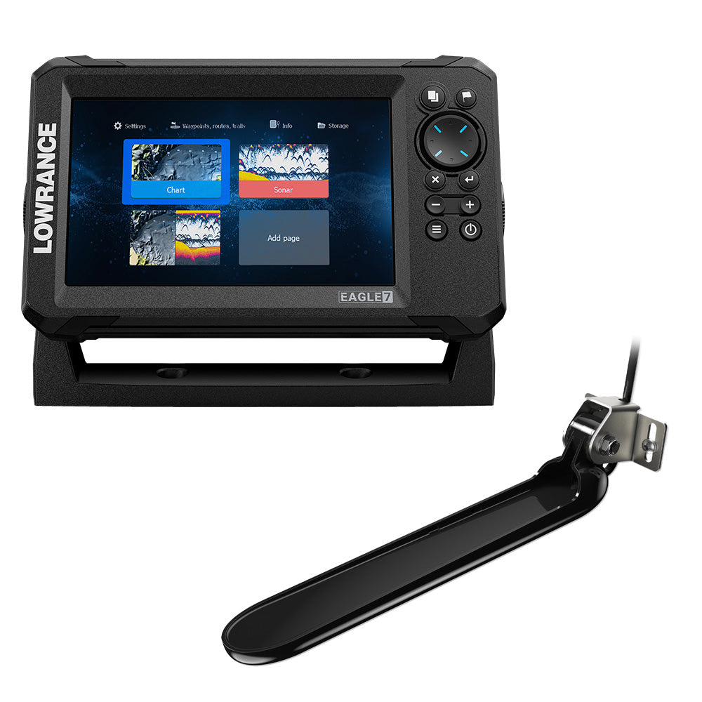 Lowrance Eagle 7 w/TripleShot Transducer & Discover OnBoard Chart - 000-16228-001