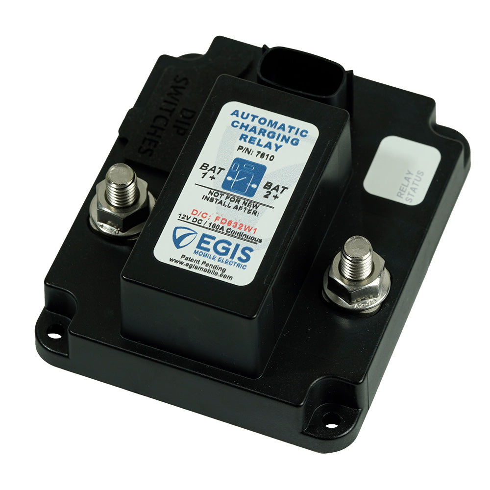 Egis Programmable Automatic Charging Relay (ACR) 160A, 12V - 7610