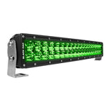 Black Oak Curved Double Row Combo Green Hog Hunting 20" Pro Series 3.0 LED Light Bar - 20CG-D3OS