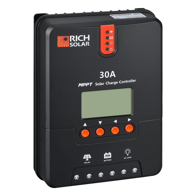 Rich Solar 30 Amp MPPT Solar Charge Controller