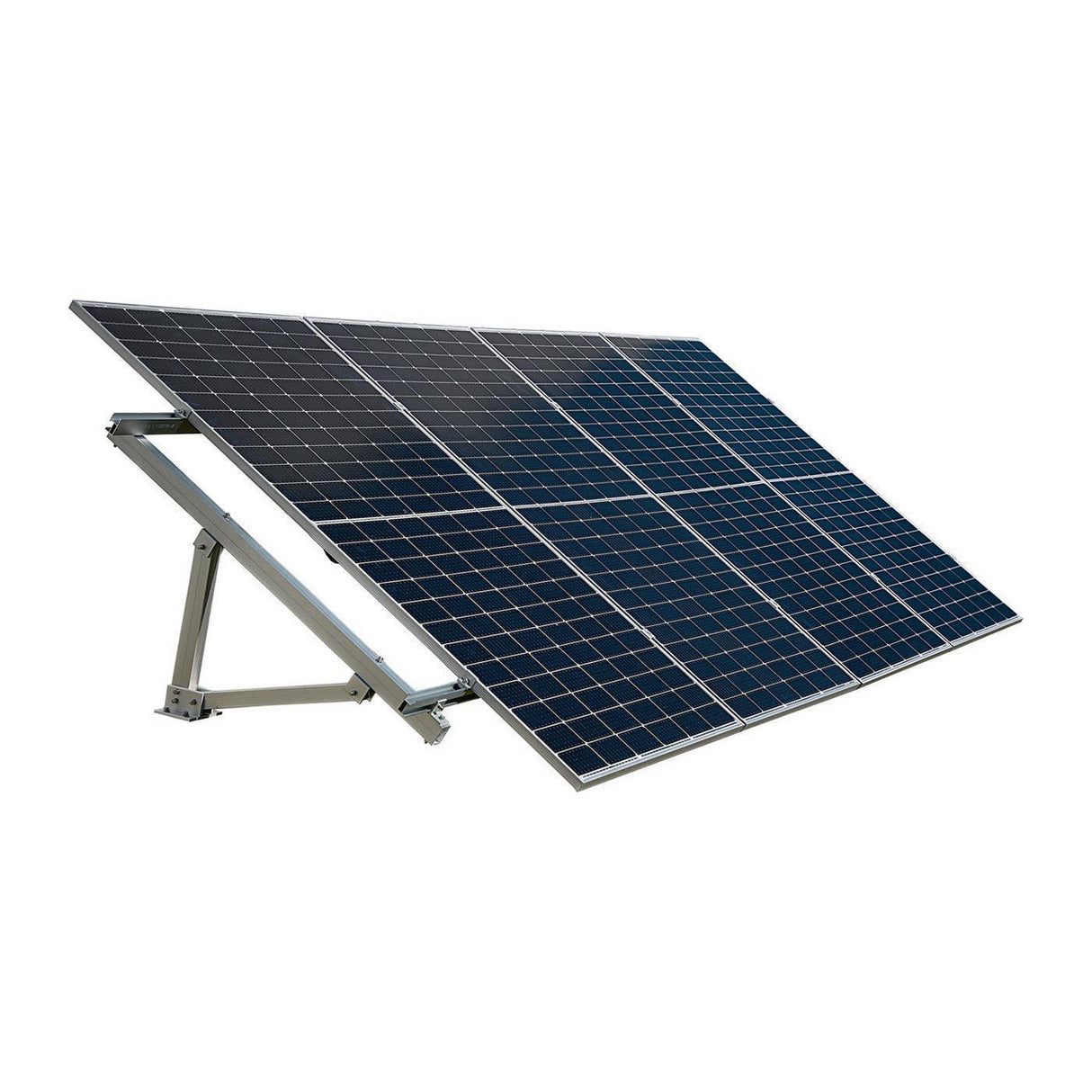 EG4 Electronics BrightMount Solar Panel Ground Mount Rack Kit | 4 Panel Ground Mount | Adjustable Angle
