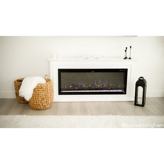 Touchstone Sideline Elite 50-inch Smart Electric Fireplace with Surround Mantel