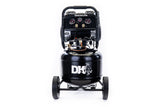 DetailK2 DK2 Twin Cylinder 2 HP 10-Gallon Oil-Free Silent Air Compressor - AC10G