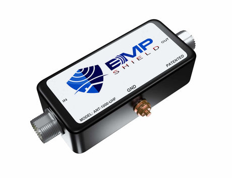 EMP Shield – HF/VHF/UHF Radio EMP Protection up to 1500 Watts with UHF-Connectors (ANT-1500-UHF)