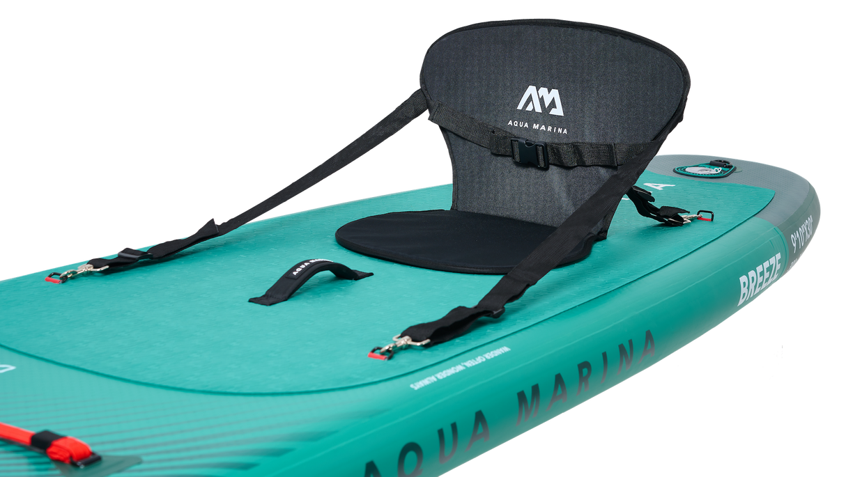 Aqua Marina 9’10” Breeze (Silver Tree) - All-around iSUP, 3m/12cm, with aluminum SPORTS III paddle and safety leash