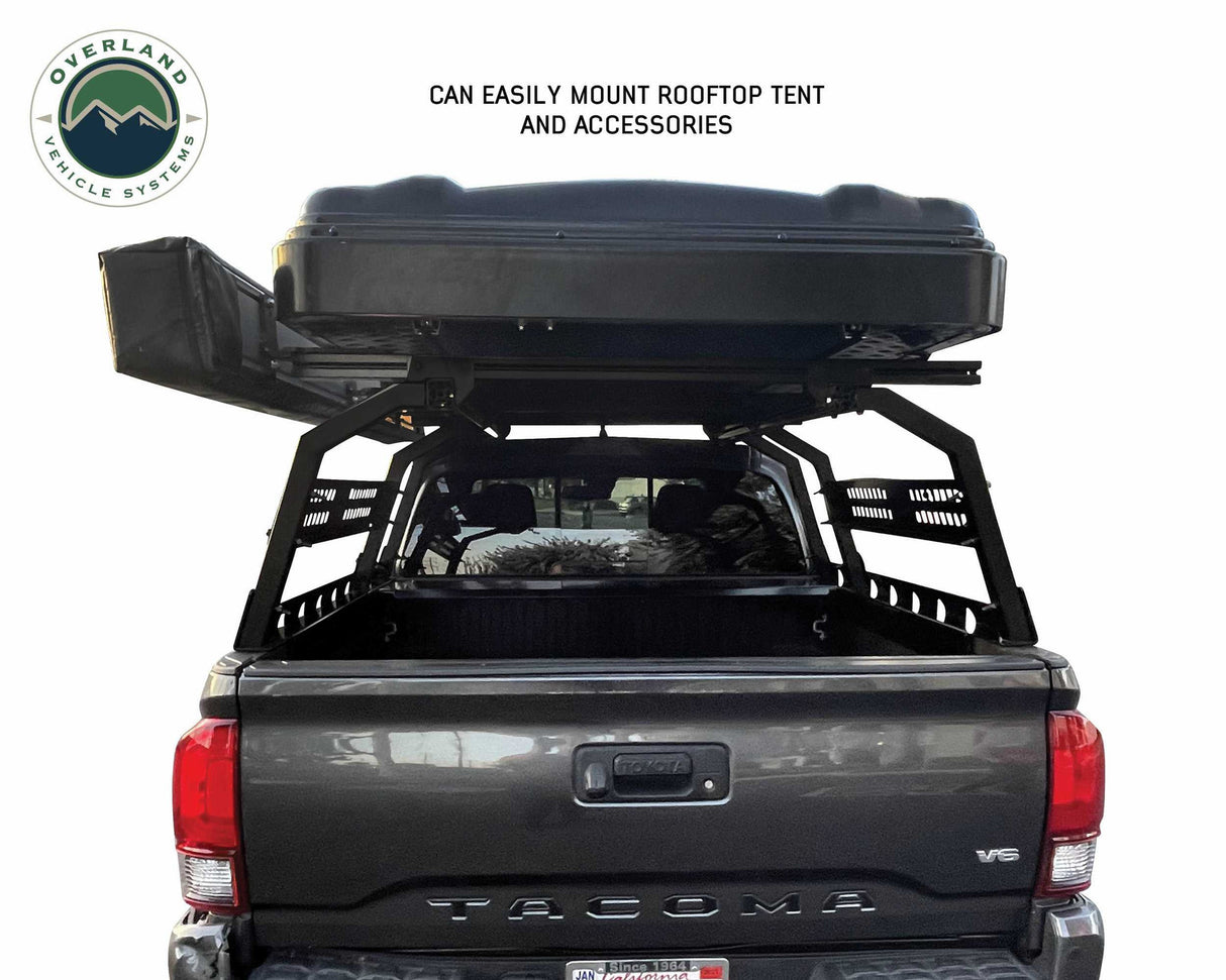 Overland Vehicle Systems Discovery Rack -Mid Size Truck Short Bed Application