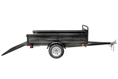 DetailK2 DK2 4.5 ft. x 7.5 ft. Single Axle Multi-Utility Trailer (Drive-Up Gate Included) - MMT5X7-DUG