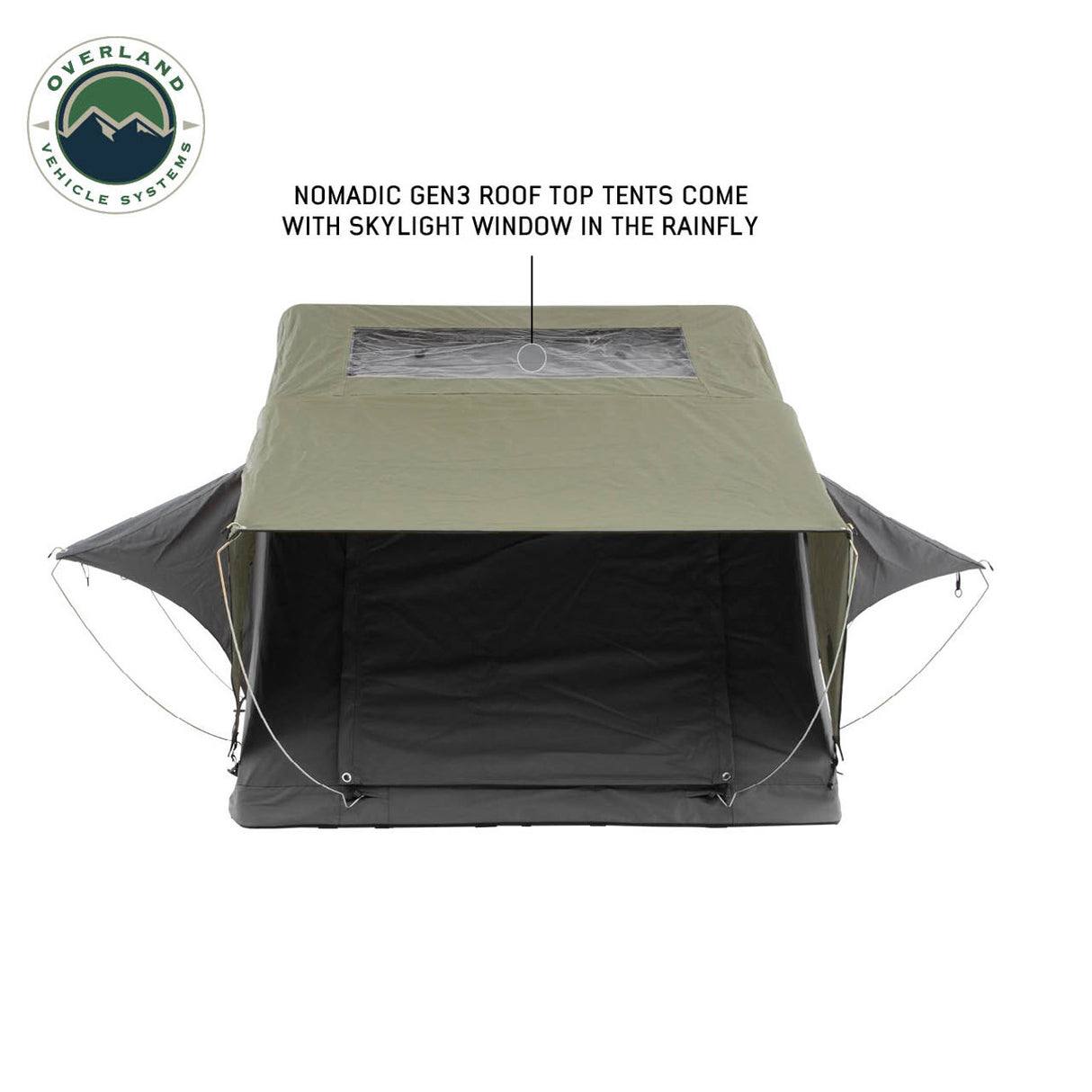 Overland Vehicle Systems Nomadic 3 Extended Roof Top Tent