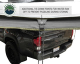 Overland Vehicle Systems Nomadic Awning 270 Passenger Side - Dark Gray Cover With Black Cover Universal