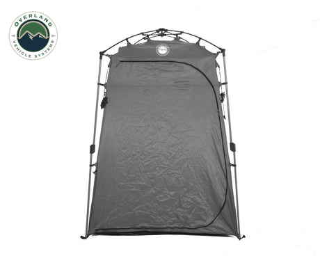 Overland Vehicle Systems Wild Land Portable Privacy Room With Shower, Retractable Floor And Amenity Pouches And More – Quick Set Up
