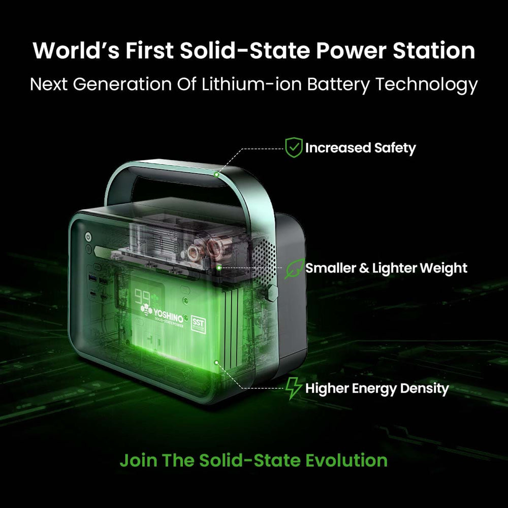 Yoshino Power B330 SST -330W | 241Wh Solid-State Portable Power Station