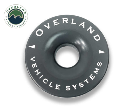 Overland Vehicle Systems Recovery Ring 4.00" 41,000 Lb. Gray With Storage Bag Universal