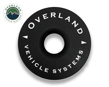 Overland Vehicle Systems Recovery Ring 6.25" 45,000 Lb. Black With Storage Bag Universal