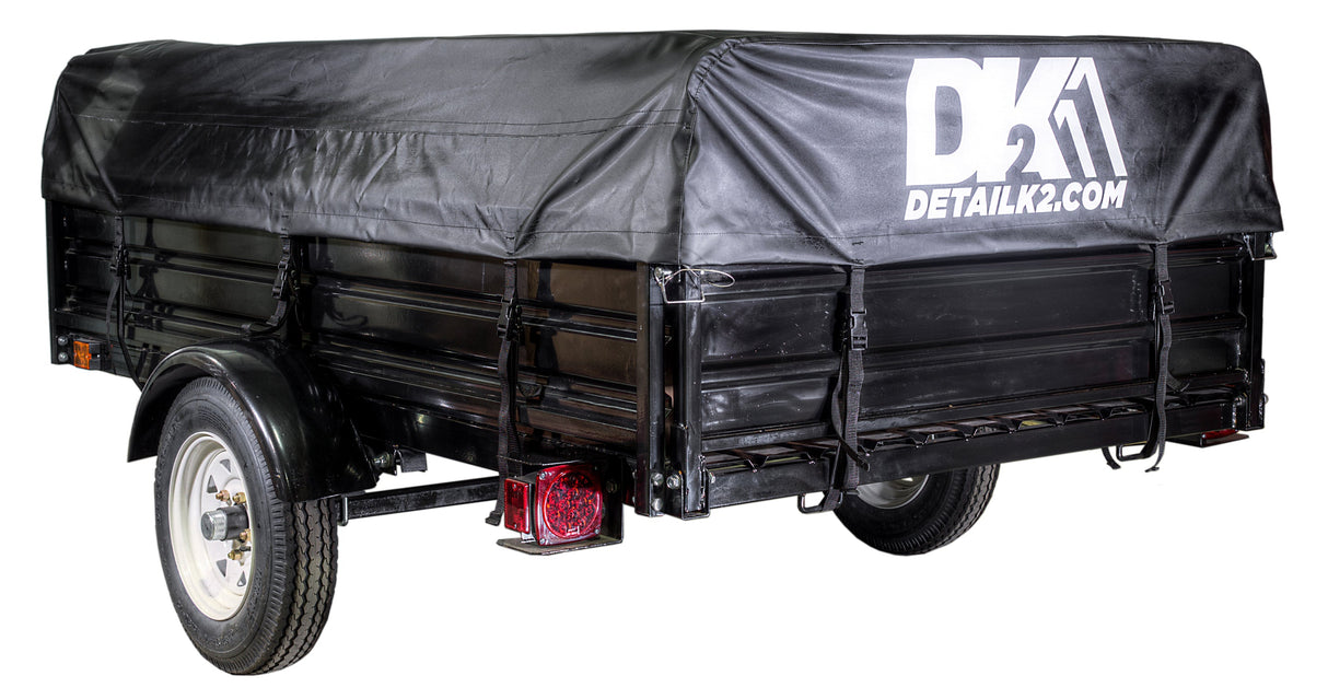 DetailK2 DK2 4.5 ft. x 7.5 ft. Heavy-Duty Trailer Cover (Compatible with DK2 4.5 ft. x 7.5 ft. Trailer Models) - 5X7-TC
