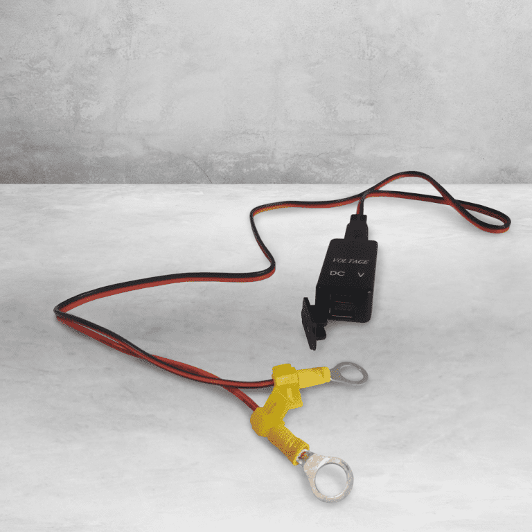 Dakota Lithium Usb Phone Charger, Voltmeter, & Terminal Adapter Wiring Kit