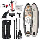 Aqua Marina Drift Fishing iSUP, 3.3m/15cm w/ ai SPORTS III paddle & safety leash