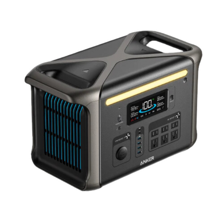 Anker SOLIX F1500 Portable Power Station - 1536Wh｜1800W | WiFi Remote Control