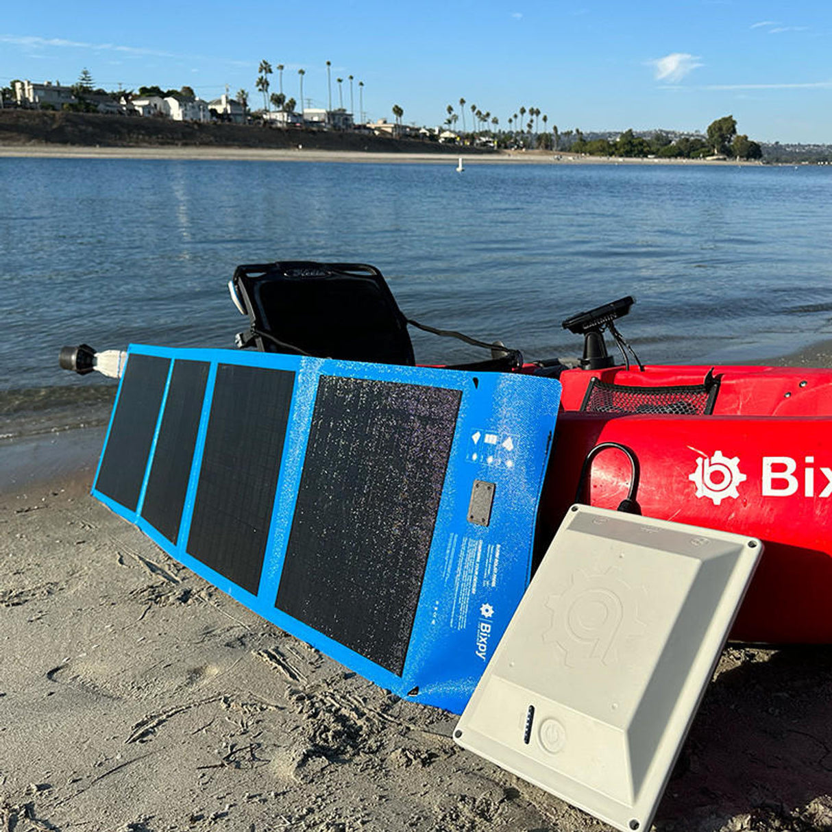Bixpy K-1 Outboard Kit with FREE SUN80 Solar Panel