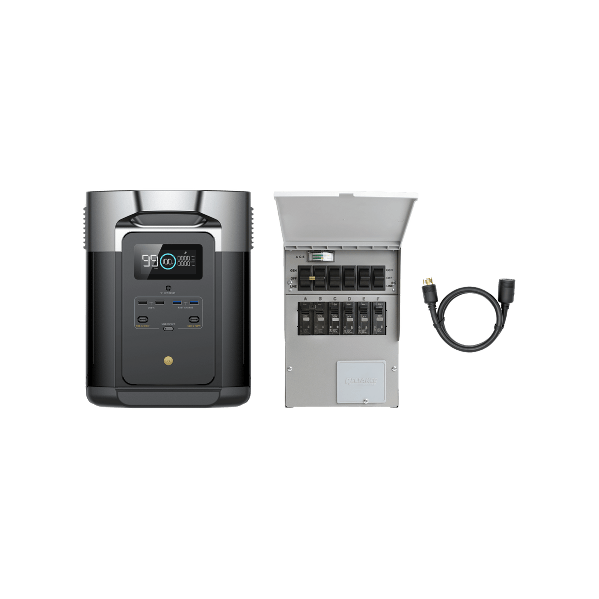 EcoFlow DELTA Max 2000 Portable Power Station 2400W 2016Wh - 50031002