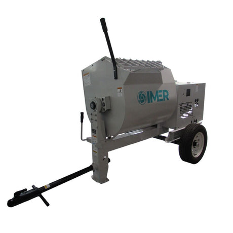 IMER USA HSM 12 Towable Steel Drum Mortar Mixer