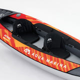 Aqua Marina Memba-390 Touring Kayak 2-person. DWF Deck. Kayak paddle included.
