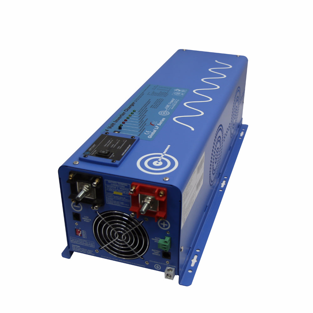 AIMS Power 4000 Watt Pure Sine Inverter Charger 24Vdc to 120Vac Output LISTED TO UL & CSA - PICOGLF40W24V120V