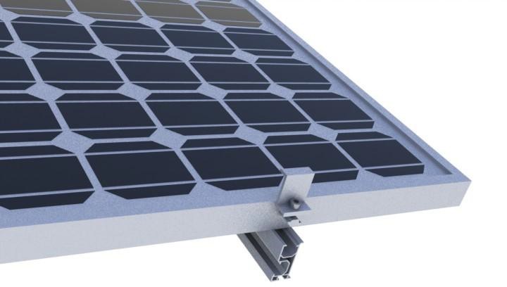 AIMS Power SINGLE POLE MOUNT RACK for PV SOLAR PANELS HEAVY DUTY – Fits 6 - PV6X250POLE