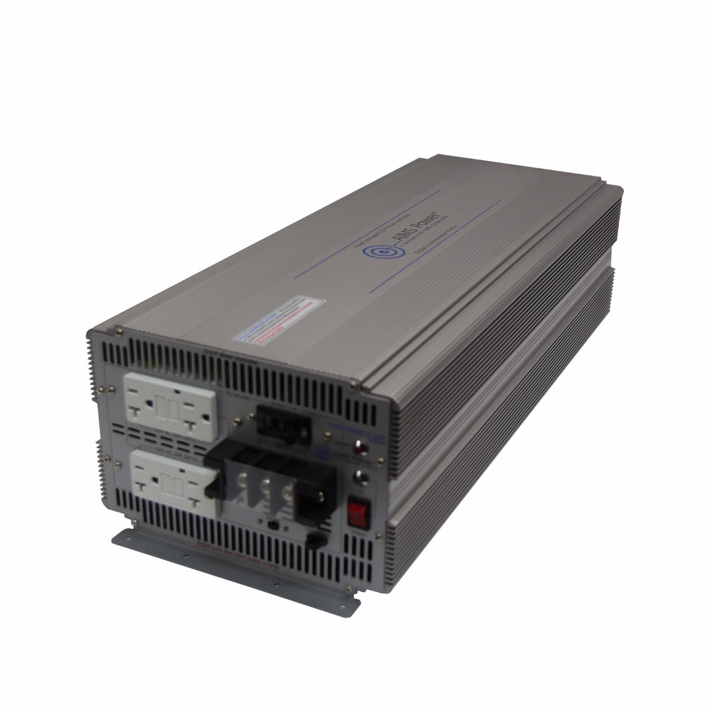 AIMS Power 5000 Watt Pure Sine Power Inverter – 48V 50/60 hz- Industrial - PWRIG500048120S