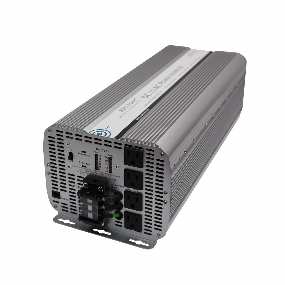 AIMS Power 5000 Watt Power Inverter 12Vdc to 240Vac 60Hz - PWRINV5K24012W