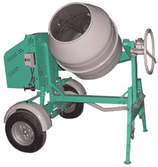 IMER USA Workman II 250/9cf & Workman II 350/12cf Barrel Multi Mixers