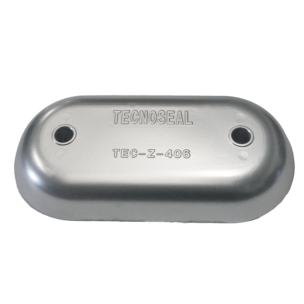 Tecnoseal Magnesium Hull Plate Anode 8-3/8" x 4-1/32" x 1-1/16" - TEC-Z-406MG
