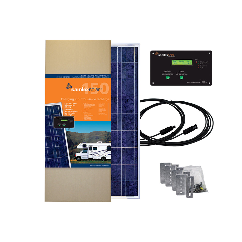 Samlex Solar Charging Kit - 150W - 30A - SRV-150-30A