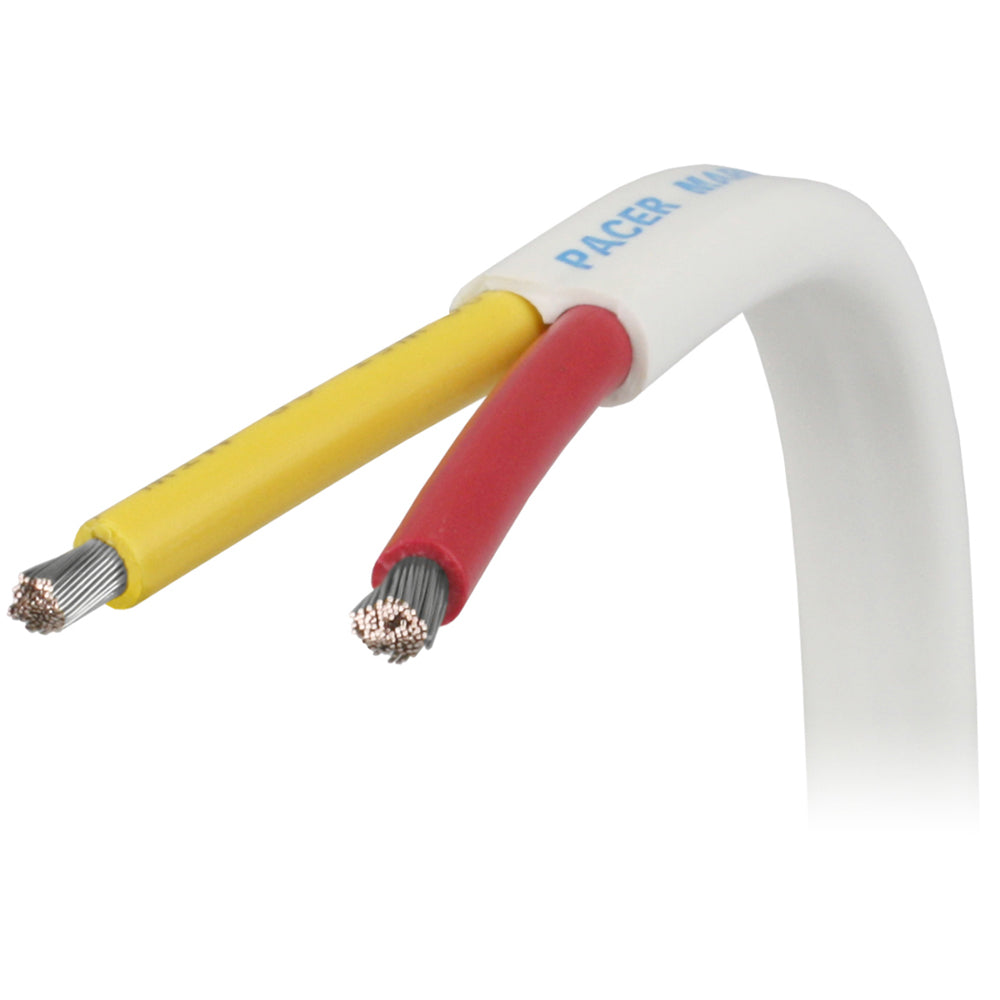 Pacer 8/2 AWG Safety Duplex Cable - Red/Yellow - 250' - W8/2RYW-250