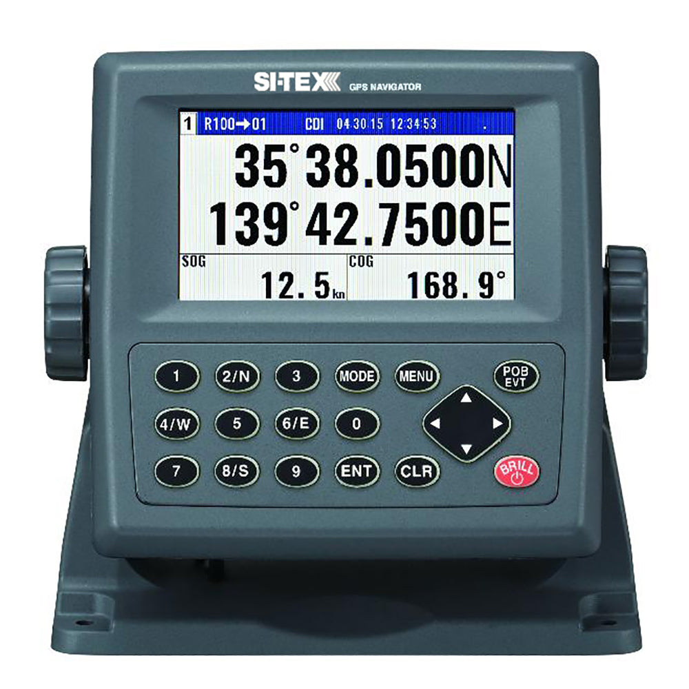 SI-TEX GPS-915 Receiver - 72 Channel w/Large Color Display - GPS915