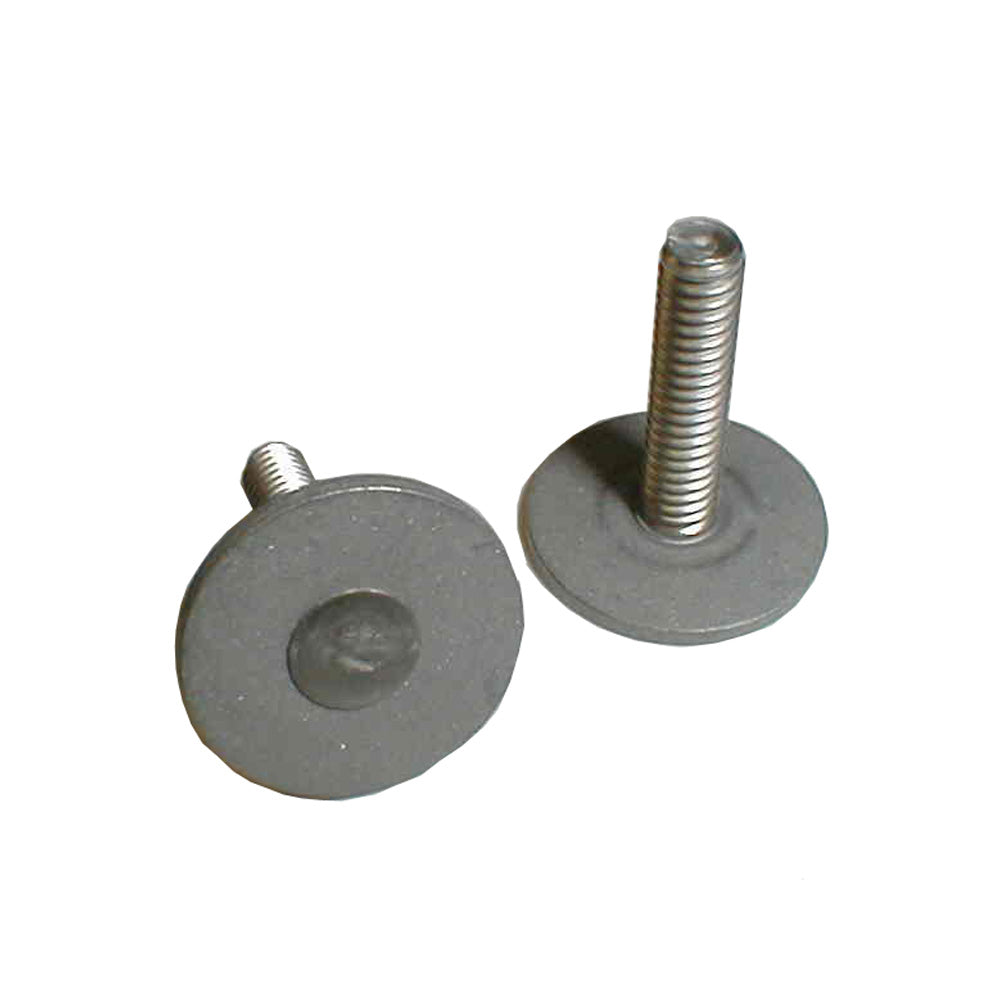 Weld Mount Stainless Steel Panel Stud .62" Base 8 x 32 Thread 1" Tall - 100 Pack - 83216100