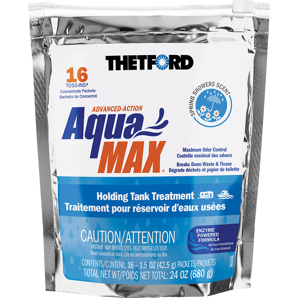 Thetford AquaMax® Holding Tank Treatment - 16 Toss-Ins - Spring Shower Scent - 96631