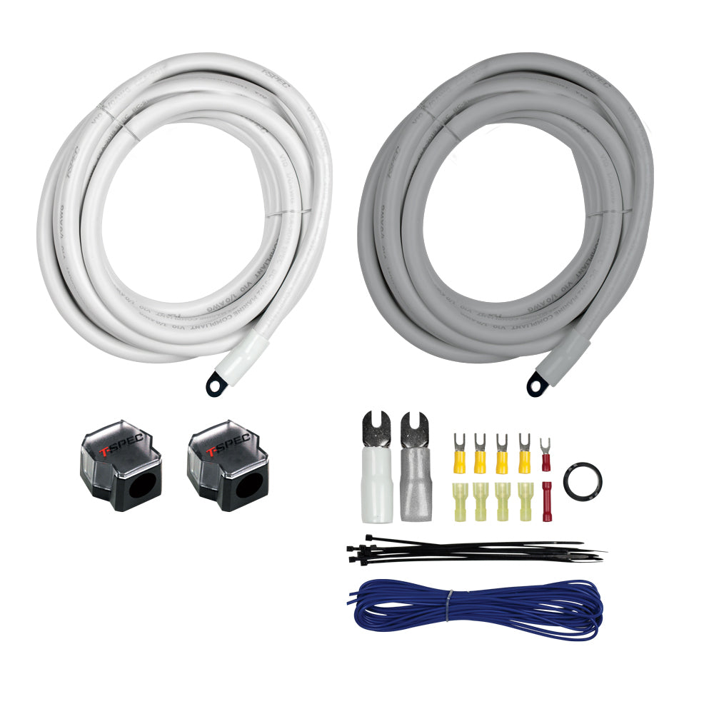 T-Spec V10-D104K 4 Gauge Add-A-Amp Kit f/1/0 Gauge Wire