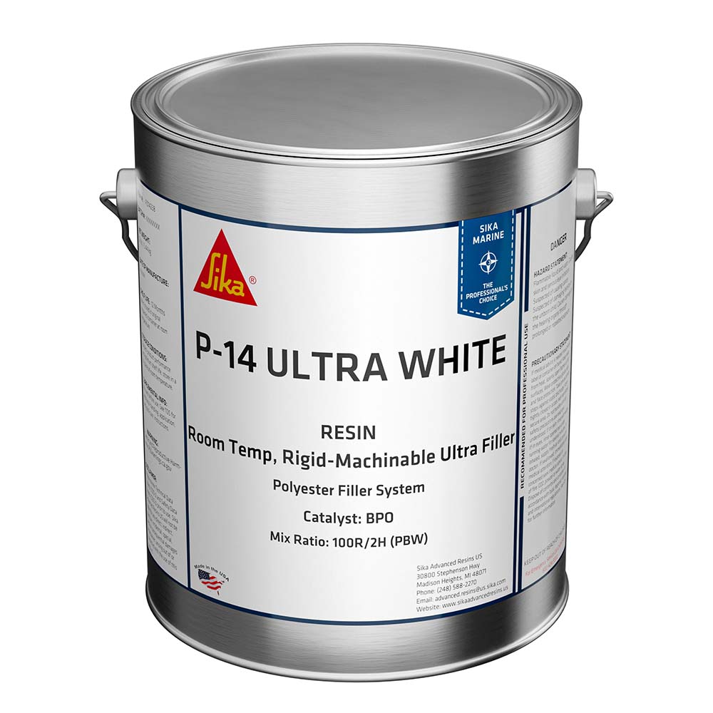 Sika SikaBiresin® AP014 White Gallon Can BPO Hardener Required - 606126
