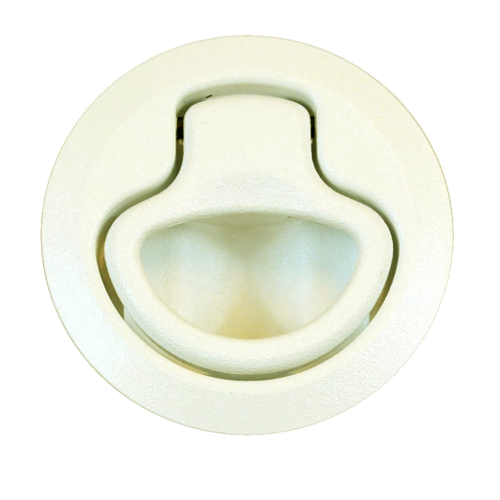 Southco Flush Plastic Pull Latch - Pull To Open - Non Locking - Beige - M1-63-7