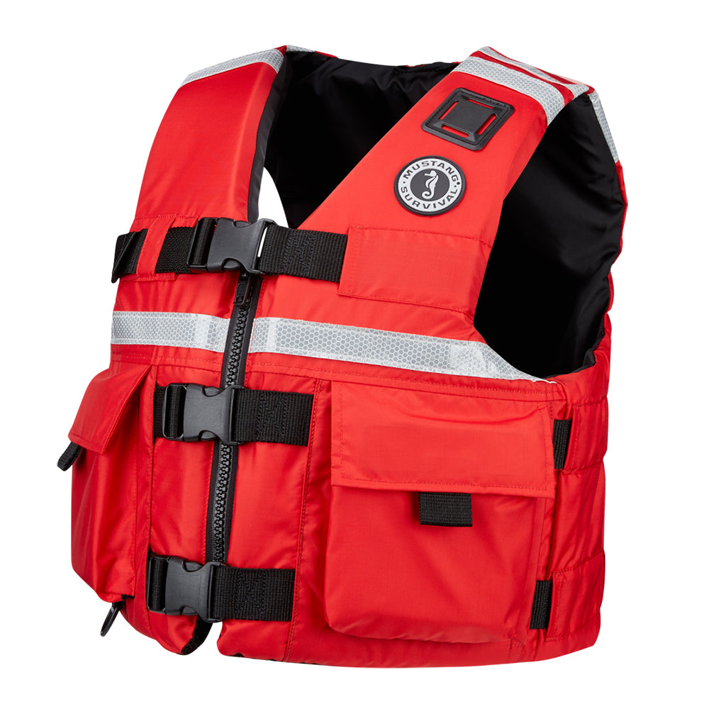 Mustang SAR Vest w/SOLAS Reflective Tape - XXXL - MV5606-4-XXXL-216