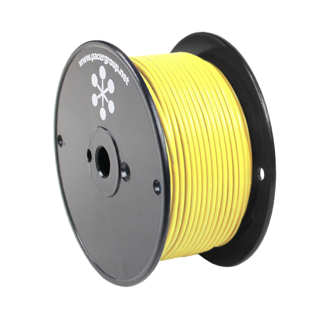 Pacer Yellow 16 AWG Primary Wire - 250' - WUL16YL-250