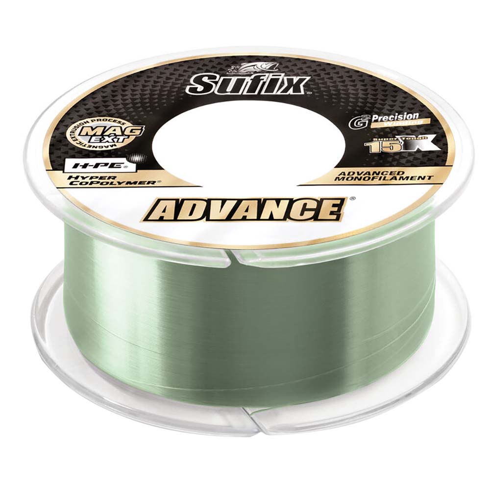 Sufix Advance® Monofilament - 17lb - Low-Vis Green - 330 yds - 604-117G