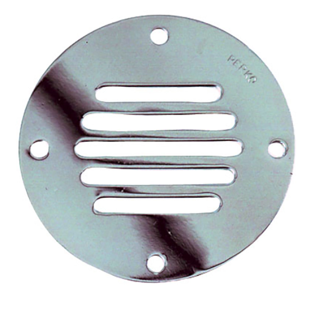 Perko Stainless Steel Round Locker Ventilator 3-1/4" - 0330DP2STS