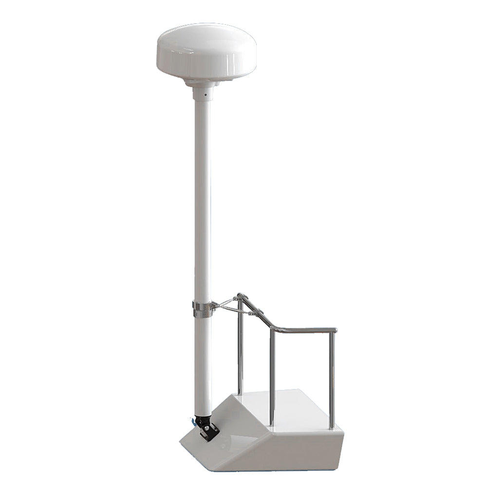 Seaview 8' Radar Mast Pole Kit w/1 Stand-Off Kit - RM8KT1
