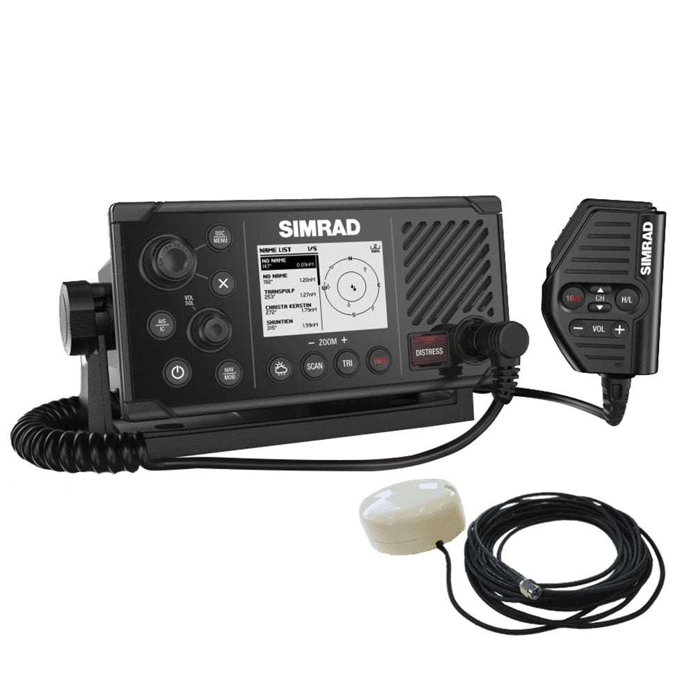 Simrad RS40-B VHF Radio w/Class B AIS Transceiver & GPS-500 Antenna - 000-14818-001