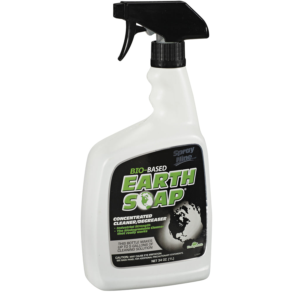 Spray Nine Bio Based Earth Soap® Cleaner/Degreaser Concentrated - 32oz - 27932